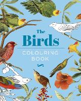 Book Cover for The Birds Colouring Book by Peter Gray