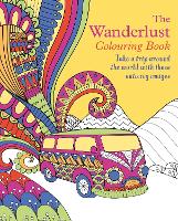 Book Cover for The Wanderlust Colouring Book by Tansy Willow