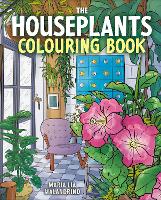 Book Cover for The Houseplants Colouring Book by Maria Lia Malandrino