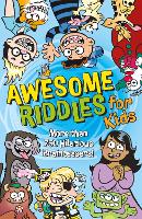 Book Cover for Awesome Riddles for Kids by Samantha Hilton