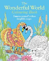 Book Cover for The Wonderful World Colouring Book by Tansy Willow