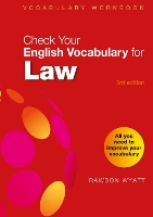 Book Cover for Check Your English Vocabulary for Law by Rawdon Wyatt