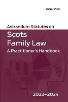 Book Cover for Avizandum Statutes on Scots Family Law by Jane Mair