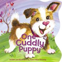 Book Cover for One Cuddly Puppy by Anne Vittur Kennedy