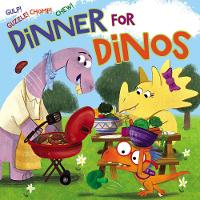 Book Cover for Dinner for Dinos by Ben Whitehouse