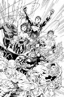 Book Cover for Justice League: An Adult Coloring Book by Various