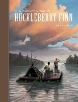 Book Cover for The Adventures of Huckleberry Finn by Mark Twain, Scott McKowen