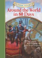 Book Cover for Around the World in 80 Days by Deanna McFadden, Jules Verne, Jamel Akib