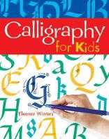 Book Cover for Calligraphy for Kids by Eleanor Winters