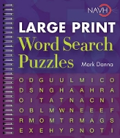 Book Cover for Large Print Word Search Puzzles by Mark Danna