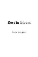 Book Cover for Rose in Bloom by Louisa May Alcott