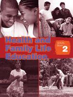 Book Cover for Health and Family Life Education Activity Book 2 by Clare Eastland