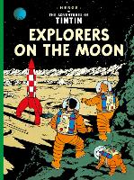 Book Cover for Explorers on the Moon by Hergé