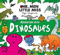Book Cover for Mr. Men Little Miss Adventure with Dinosaurs by Adam Hargreaves