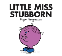 Book Cover for Little Miss Stubborn by Roger Hargreaves