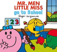 Book Cover for Mr. Men Little Miss go to School by Adam Hargreaves