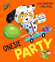 Book Cover for Onesie Party by Leigh Hodgkinson