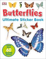 Book Cover for Butterflies Ultimate Sticker Book by DK