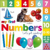 Book Cover for My First Numbers Let's Get Counting by DK