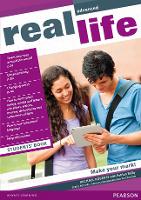 Book Cover for Real Life Global Advanced Students Book by Rachael Roberts