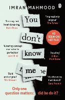 Book Cover for You Don't Know Me by Imran Mahmood