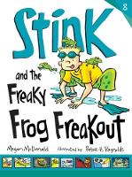 Book Cover for Stink and the Freaky Frog Freakout by Megan McDonald