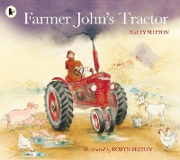 Book Cover for Farmer John's Tractor by Sally Sutton