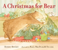 Book Cover for A Christmas for Bear by Kady MacDonald Denton