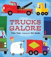 Book Cover for Trucks Galore by Peter Stein