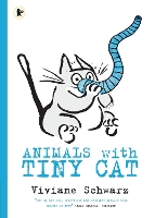 Book Cover for Animals with Tiny Cat by Viviane Schwarz