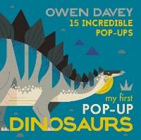 Book Cover for My First Pop-Up Dinosaurs by David Hawcock