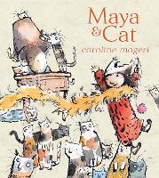 Book Cover for Maya and Cat by Caroline Magerl