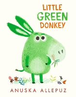 Book Cover for Little Green Donkey by Anuska Allepuz