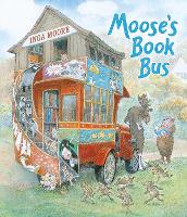Book Cover for Moose's Book Bus by Inga Moore