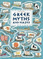 Book Cover for Greek Myths and Mazes by Jan Bajtlik