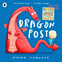 Book Cover for Dragon Post by Emma Yarlett