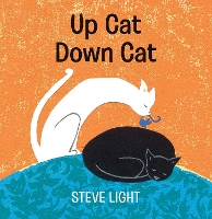 Book Cover for Up Cat Down Cat by Steve Light