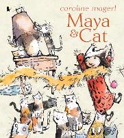 Book Cover for Maya and Cat by Caroline Magerl