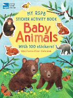 Book Cover for My RSPB Sticker Activity Book: Baby Animals by Stephanie Fizer Coleman