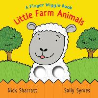Book Cover for Little Farm Animals: A Finger Wiggle Book by Sally Symes