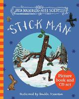 Book Cover for Stick Man Book & CD by Julia Donaldson