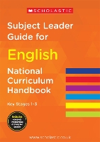 Book Cover for Subject Leader Guide for English - Key Stage 1-3 by Scholastic