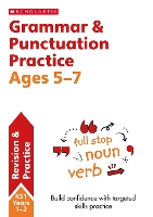 Book Cover for Grammar and Punctuation Practice Ages 5-7 by Lesley Fletcher