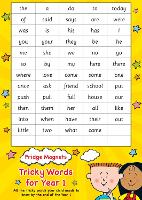 Book Cover for Fridge Magnets Tricky Words for Year 1 by Scholastic