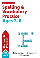 Book Cover for Spelling and Vocabulary Workbook. Year 3 by Christine Moorcroft