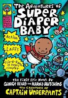 Book Cover for The Adventures of Super Diaper Baby by Dav Pilkey