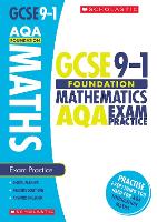 Book Cover for Maths Foundation Exam Practice Book for AQA by Naomi Norman