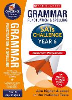 Book Cover for Grammar, Punctuation and Spelling Challenge Classroom Programme Pack (Year 6) by Shelley Welsh