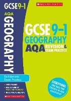 Book Cover for Geography Revision and Exam Practice Book for AQA by Lindsay Frost, Daniel Cowling, Philippa Conway Hughes, Natalie Dow