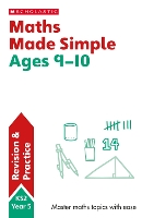 Book Cover for Maths Made Simple Ages 9-10 by Paul Hollin